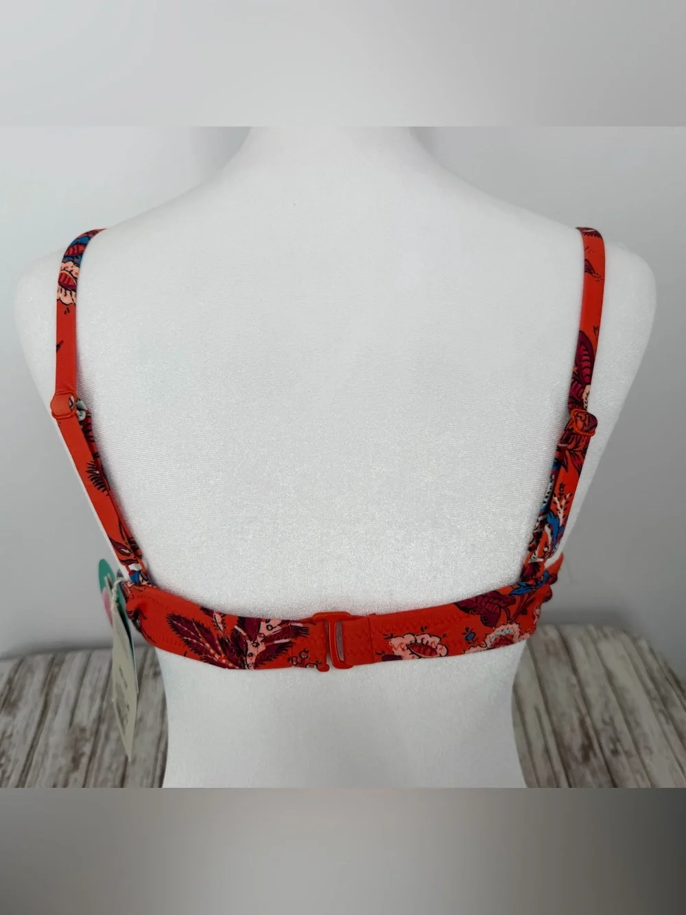 BWT Red Floral Bikini Set - Women Swim